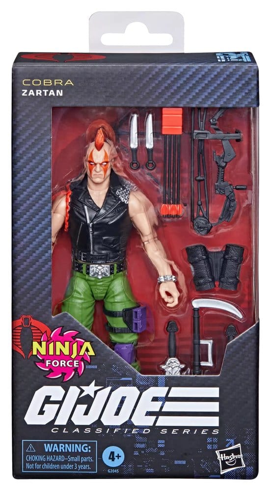 G.I. Joe Classified Series Actionfigur #192 Ninja Force Zartan 15 cm