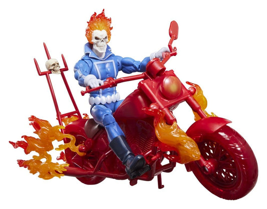 Ghost Rider Marvel Legends Actionfigur  Johnny Blaze with Motorcycle 15 cm