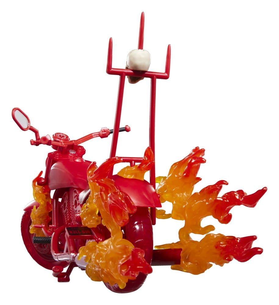 Ghost Rider Marvel Legends Actionfigur  Johnny Blaze with Motorcycle 15 cm