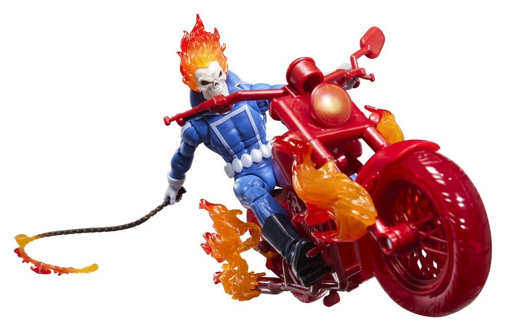 Ghost Rider Marvel Legends Actionfigur  Johnny Blaze with Motorcycle 15 cm