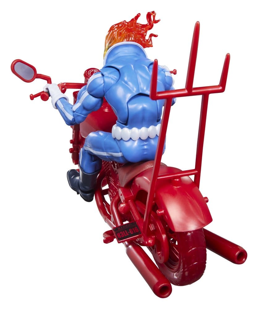 Ghost Rider Marvel Legends Actionfigur  Johnny Blaze with Motorcycle 15 cm