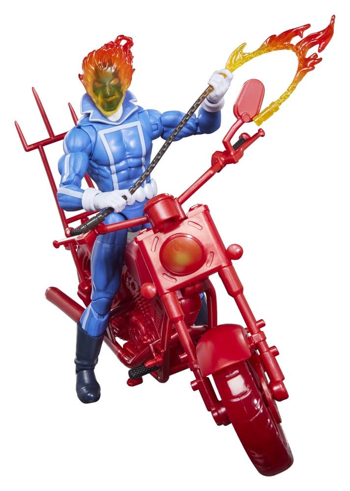 Ghost Rider Marvel Legends Actionfigur  Johnny Blaze with Motorcycle 15 cm