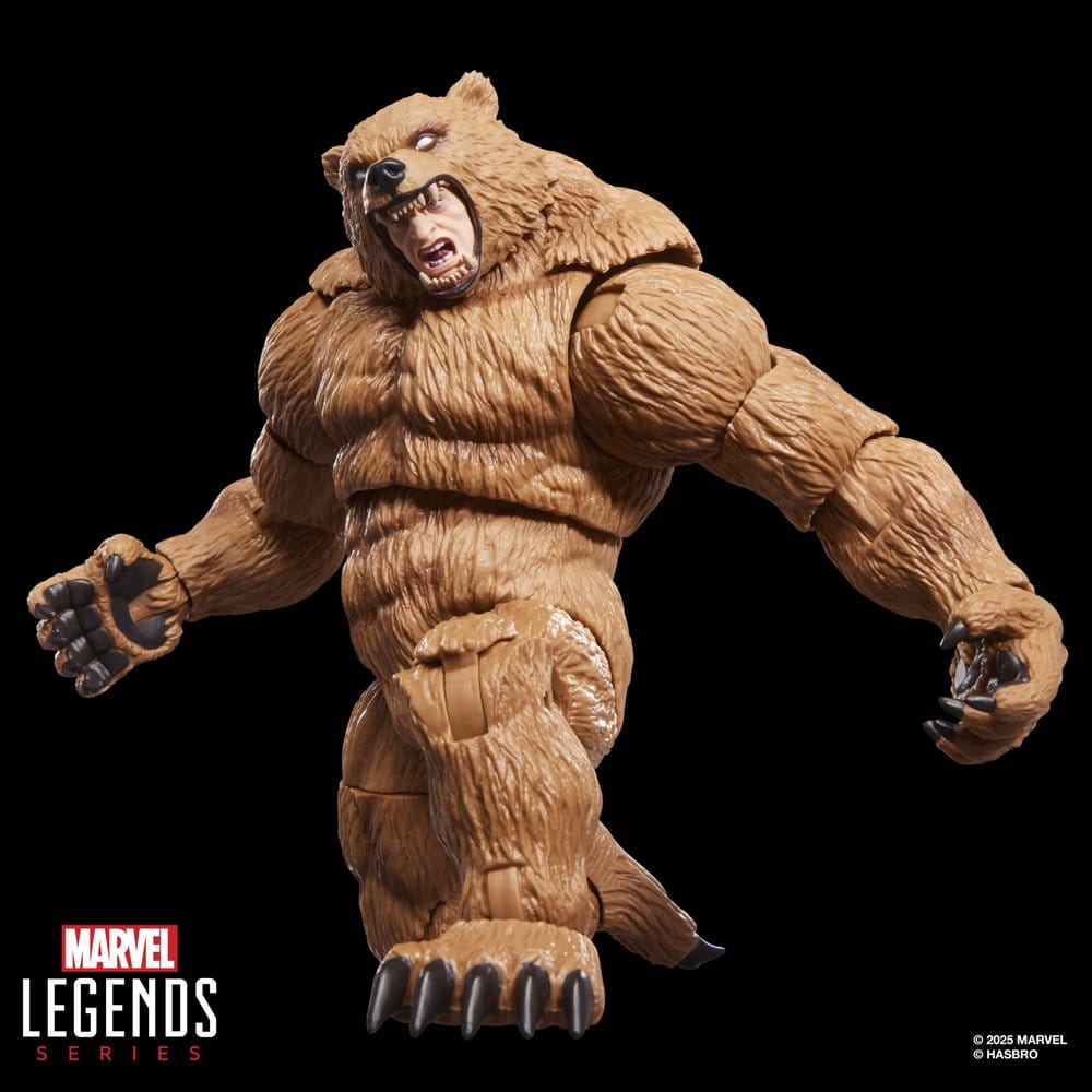 The Amazing Spider-Man Marvel Legends Actionfigur Marvel's Grizzly 15 cm