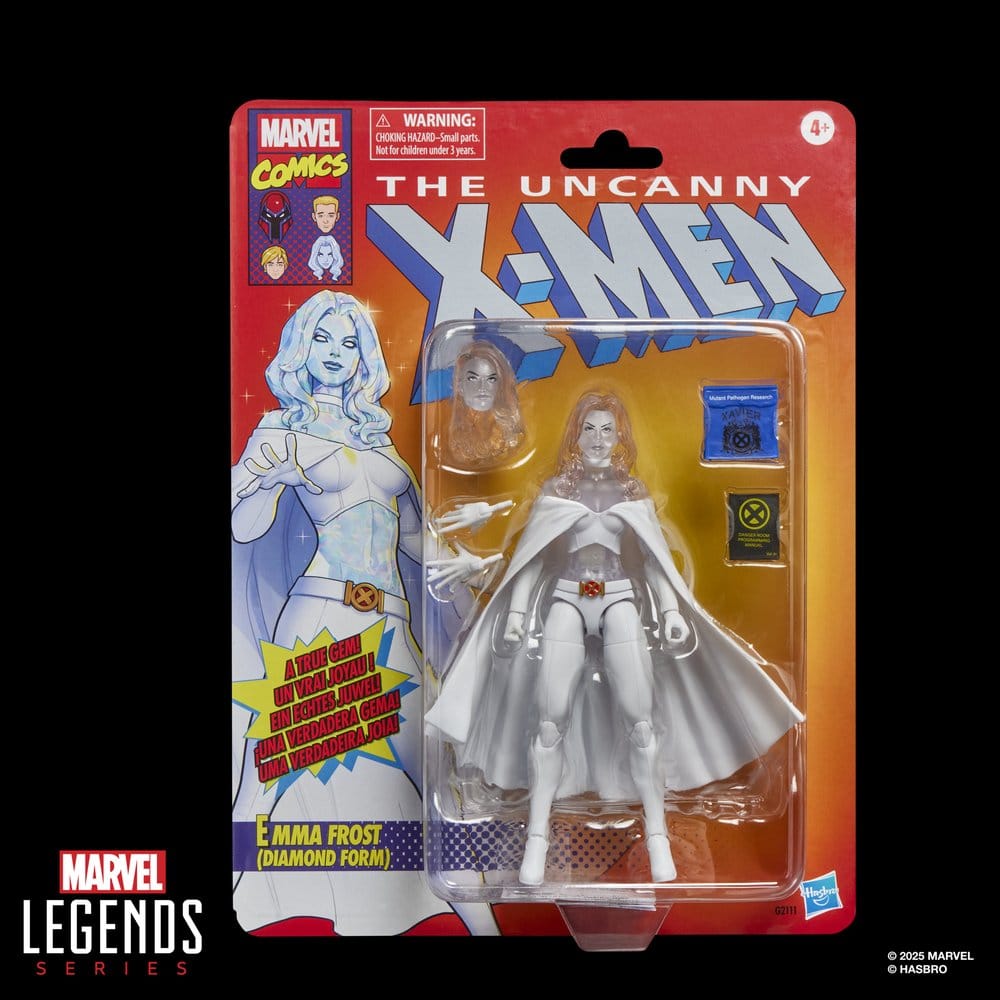 The Uncanny X-Men Marvel Legends Actionfigur Emma Frost (Diamond Form) 15 cm
