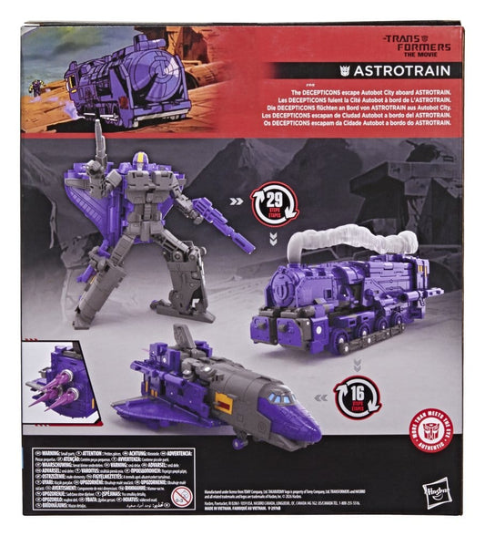The Transformers: The Movie Studio Series Leader Class Actionfigur Astrotrain 17 cm