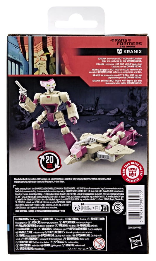 The Transformers: The Movie Studio Series Deluxe Class Actionfigur Kranix 14 cm