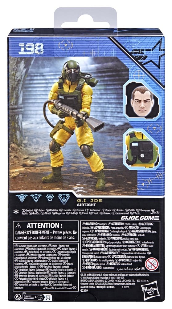 G.I. Joe Classified Series Actionfigur #198 Airtight 15 cm