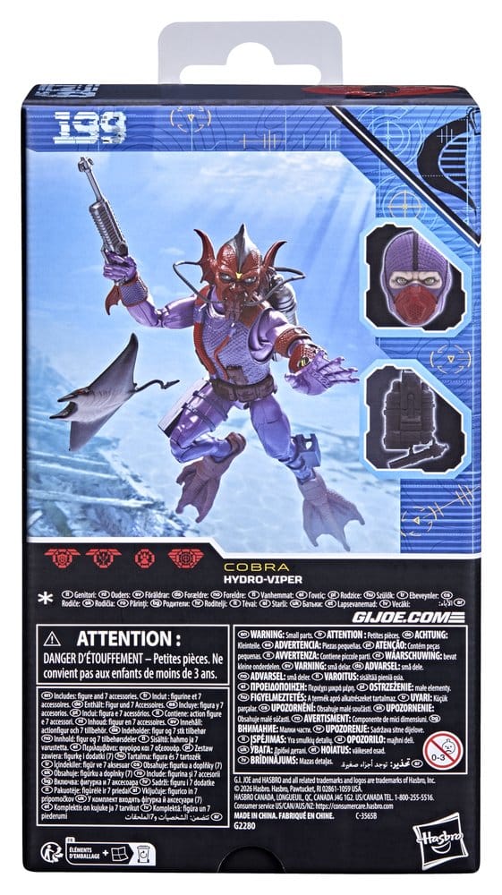 G.I. Joe Classified Series Actionfigur #199 Hydro-Viper 15 cm