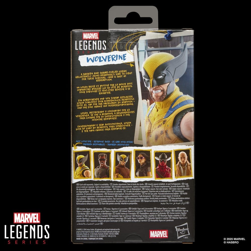 Deadpool & Wolverine Marvel Legends Actionfigur Wolverine 15 cm