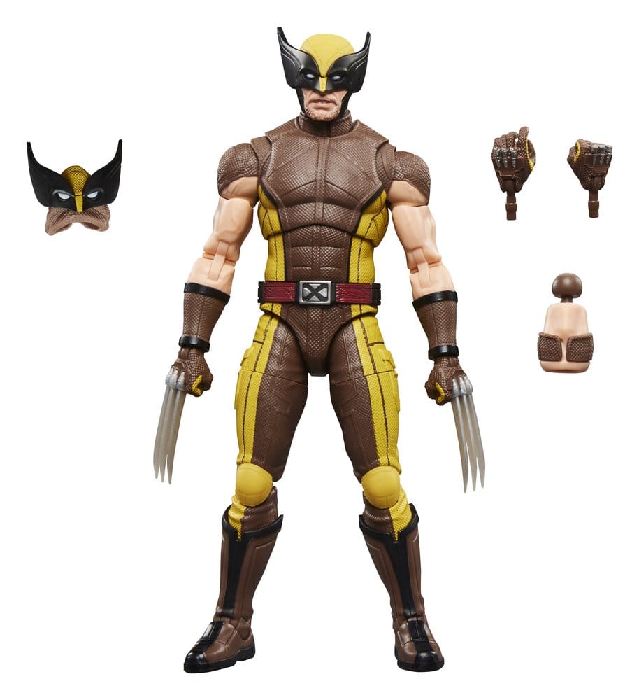 Deadpool & Wolverine Marvel Legends Actionfigur Wolverine (Brown Suit) 15 cm