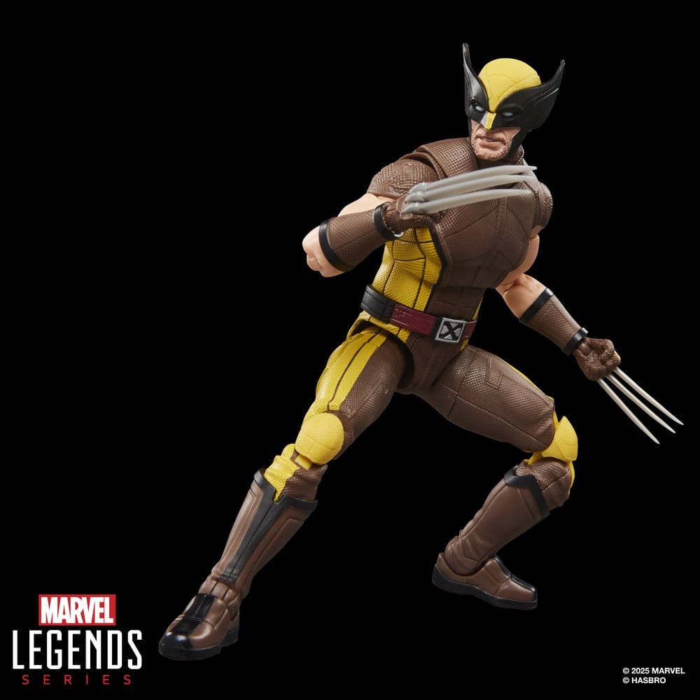 Deadpool & Wolverine Marvel Legends Actionfigur Wolverine (Brown Suit) 15 cm
