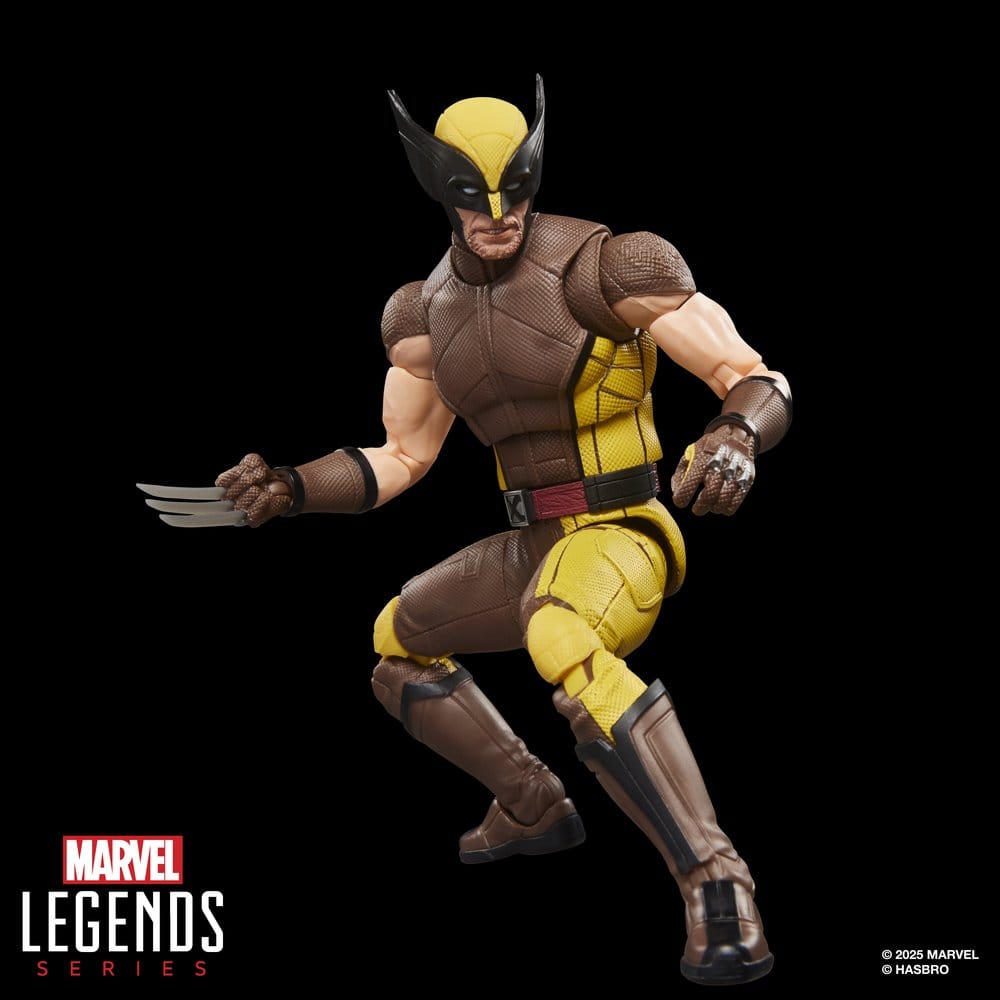 Deadpool & Wolverine Marvel Legends Actionfigur Wolverine (Brown Suit) 15 cm