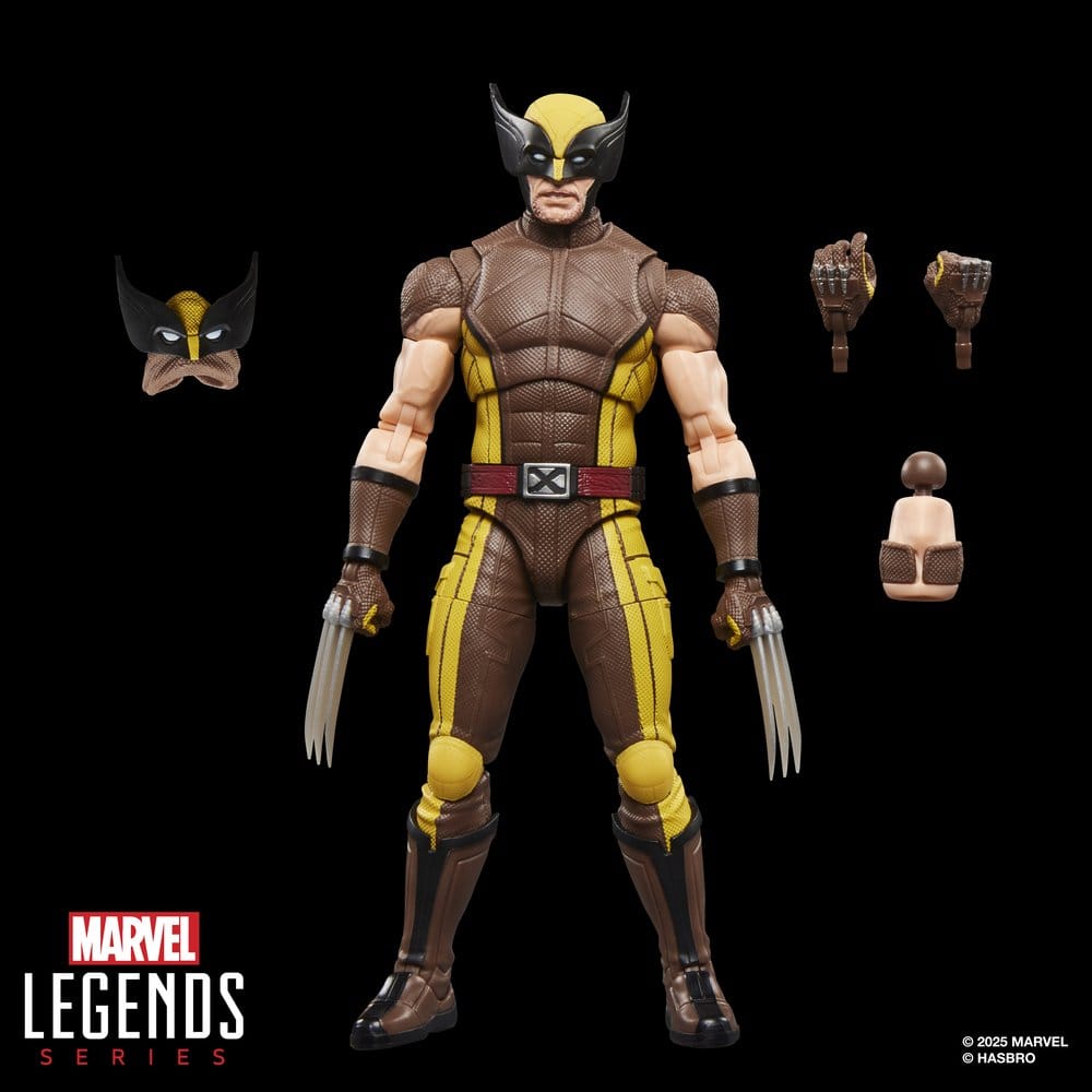 Deadpool & Wolverine Marvel Legends Actionfigur Wolverine (Brown Suit) 15 cm