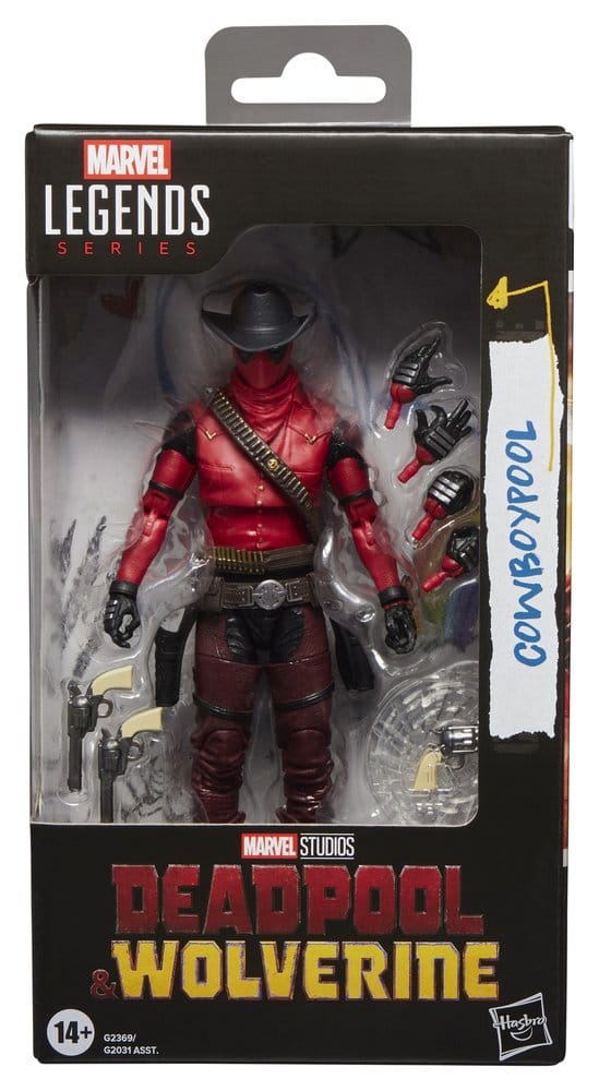 Deadpool & Wolverine Marvel Legends Actionfigur Cowboypool 15 cm