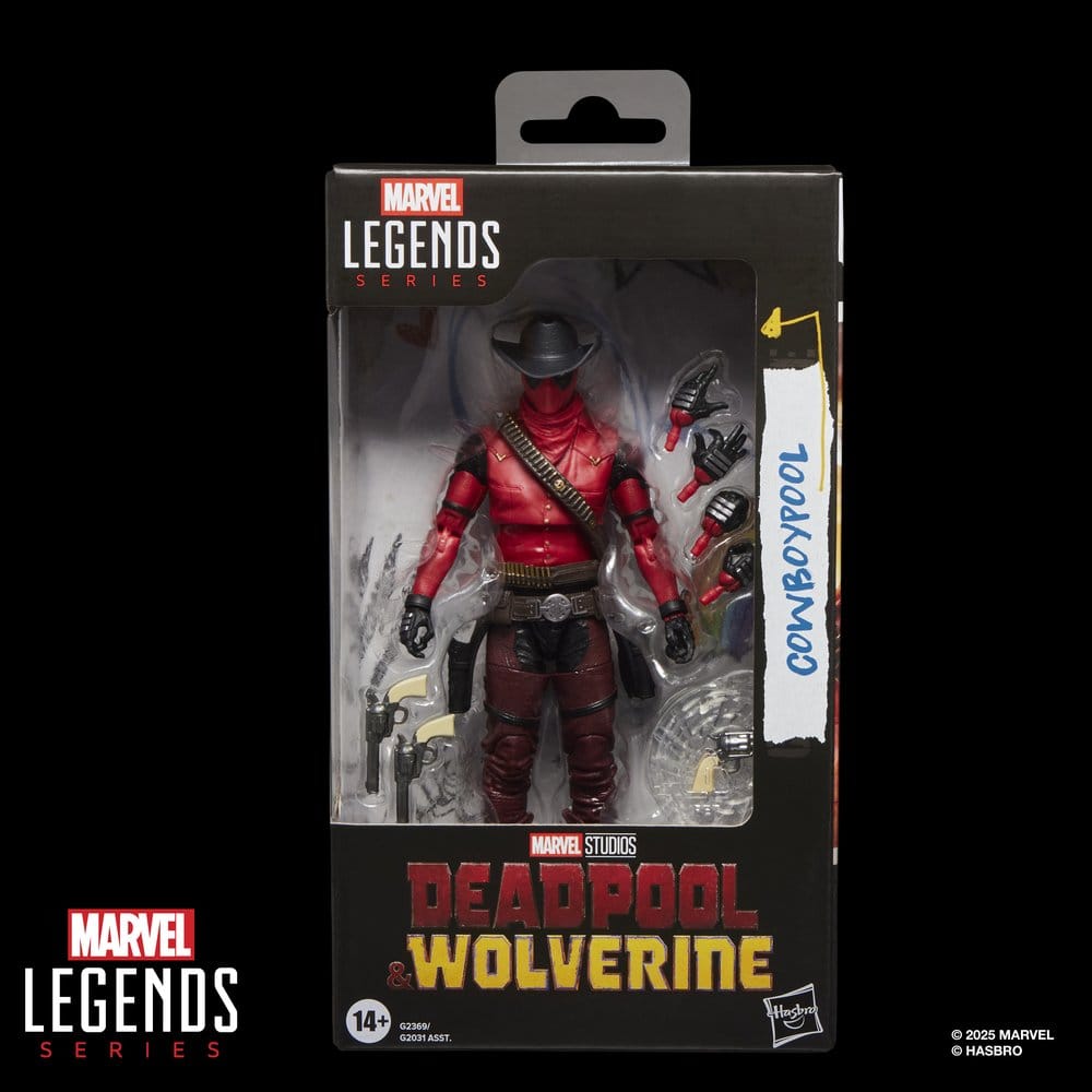 Deadpool & Wolverine Marvel Legends Actionfigur Cowboypool 15 cm