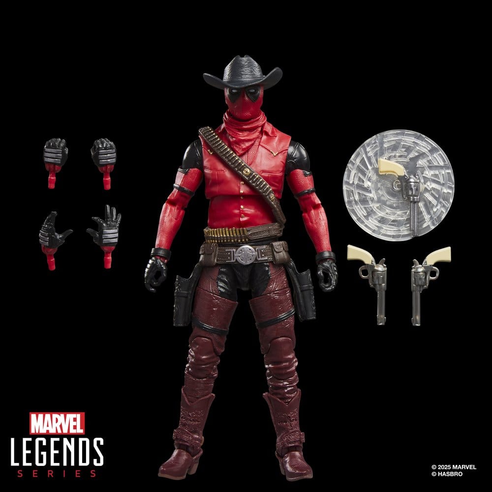 Deadpool & Wolverine Marvel Legends Actionfigur Cowboypool 15 cm