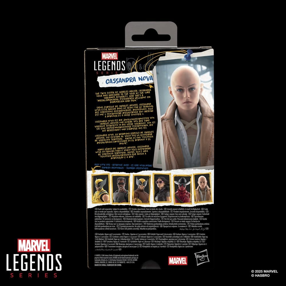 Deadpool & Wolverine Marvel Legends Actionfigur Cassandra Nova 15 cm