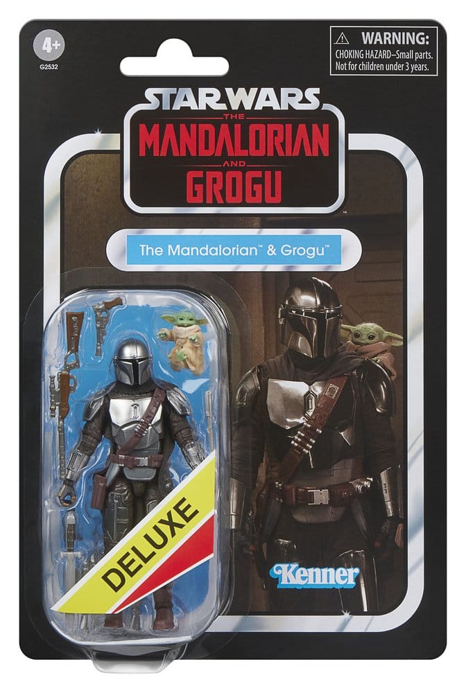 Star Wars: The Mandalorian & Grogu Vintage Collection Actionfigur The Mandalorian & Grogu 10 cm