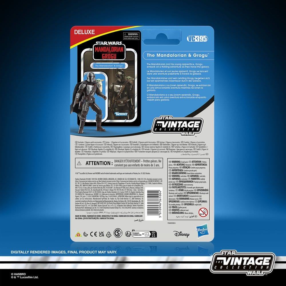 Star Wars: The Mandalorian & Grogu Vintage Collection Actionfigur The Mandalorian & Grogu 10 cm
