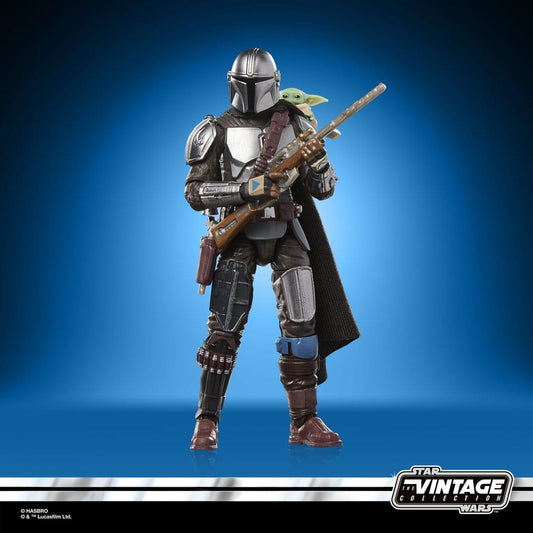 Star Wars: The Mandalorian & Grogu Vintage Collection Actionfigur The Mandalorian & Grogu 10 cm