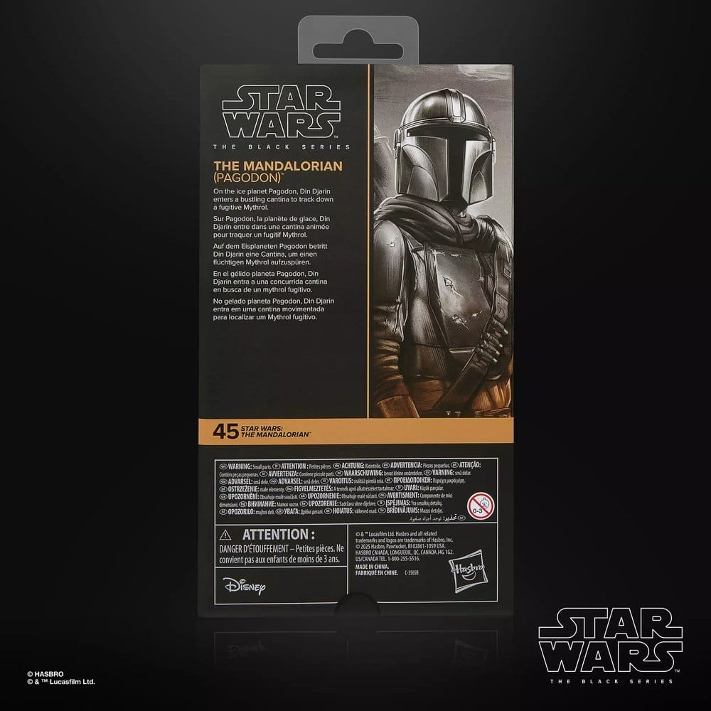 Star Wars: The Mandalorian Black Series Actionfigur The Mandalorian (Pagodon) 15 cm