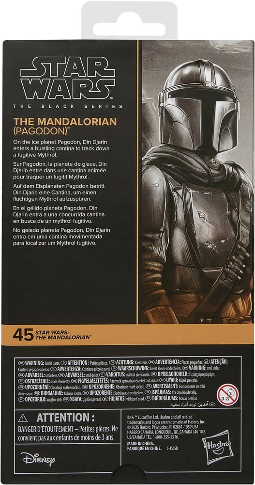 Star Wars: The Mandalorian Black Series Actionfigur The Mandalorian (Pagodon) 15 cm