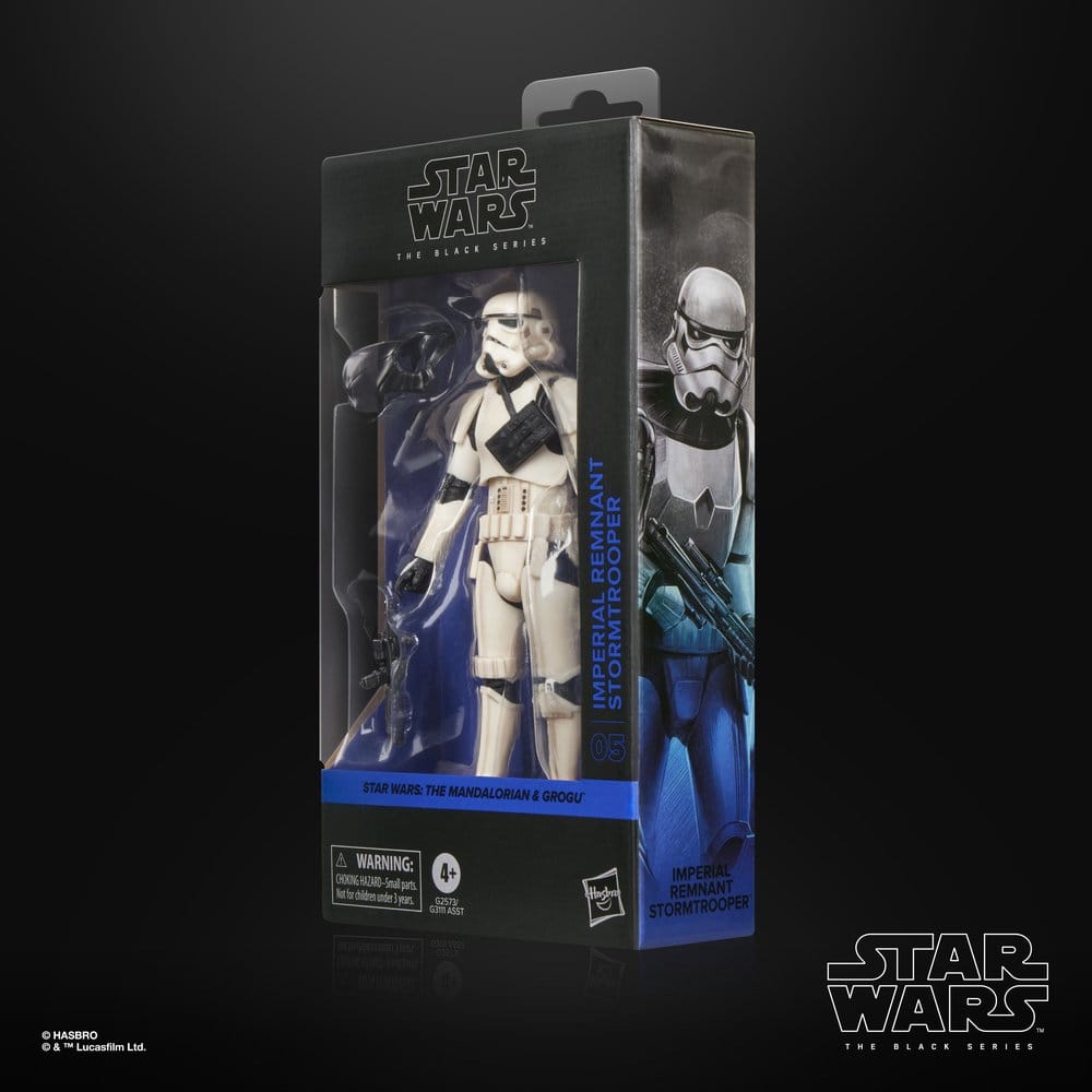 Star Wars: The Mandalorian & Grogu Black Series Actionfigur Imperial Remnant Stormtrooper (Weathered) 15 cm