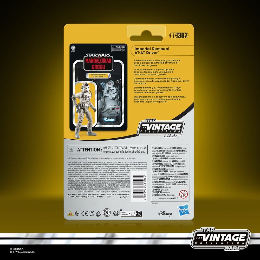 Star Wars: The Mandalorian & Grogu Vintage Collection Actionfigur Imperial Remnant AT-AT Driver 10 cm