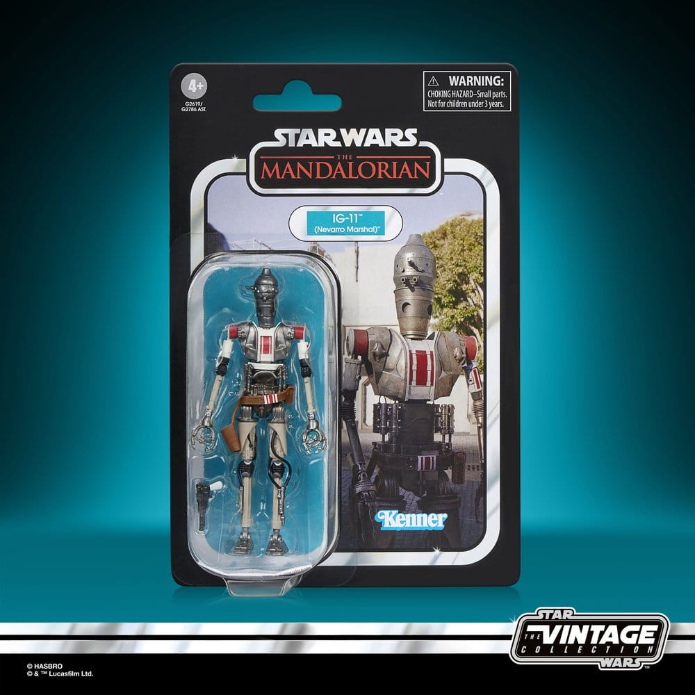 Star Wars: The Mandalorian Vintage Collection Actionfigur IG-11 (Nevarro Marshal) 10 cm