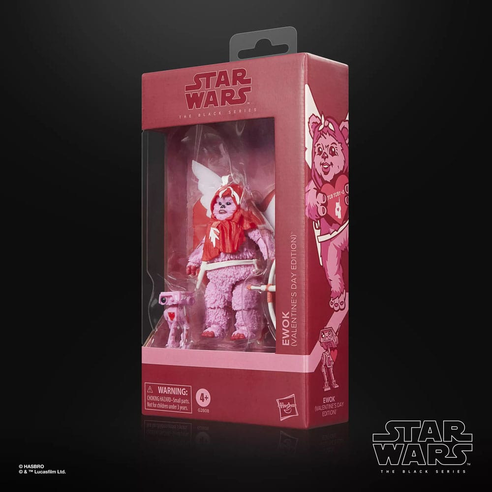 Star Wars Black Series Actionfigur Ewok (Valentine’s Day Edition) 15 cm