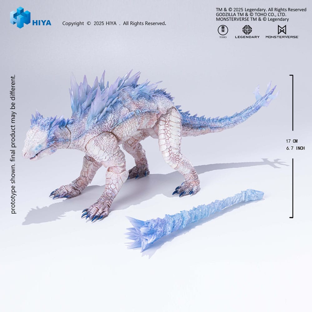 Godzilla x Kong The New Empire Exquisite Basic Actionfigur Frost Bite Blast Shimo 17 cm