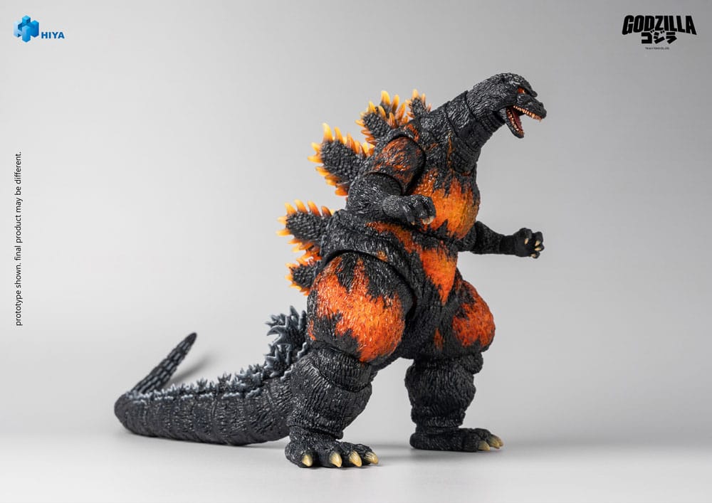 Godzilla vs. Destoroyah (1995) Exquisite Basic Actionfigur Burning Godzilla 18 cm
