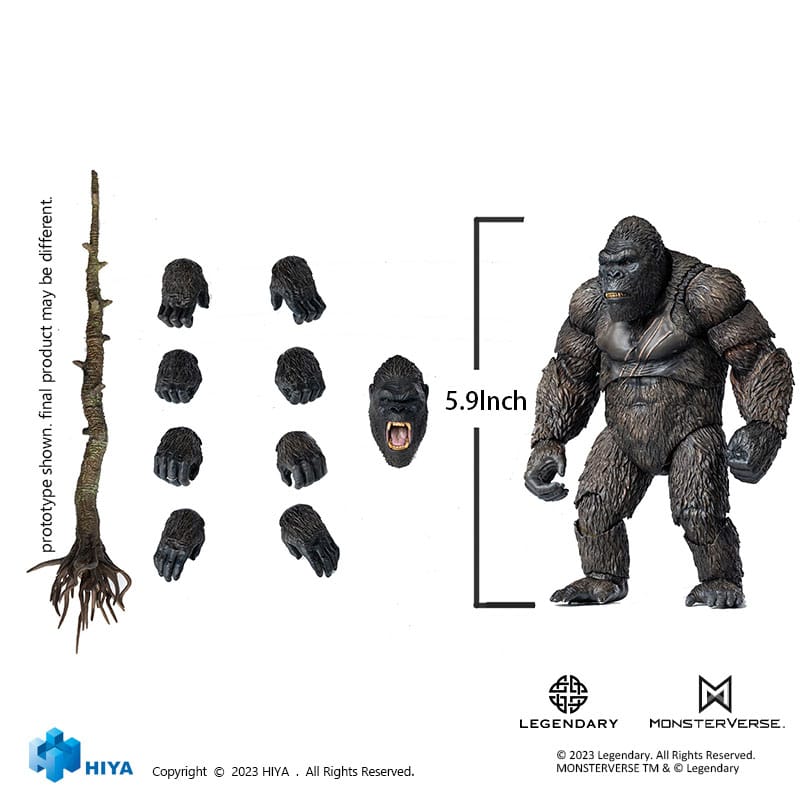 Kong: Skull Island Exquisite Basic Actionfigur Kong 15 cm