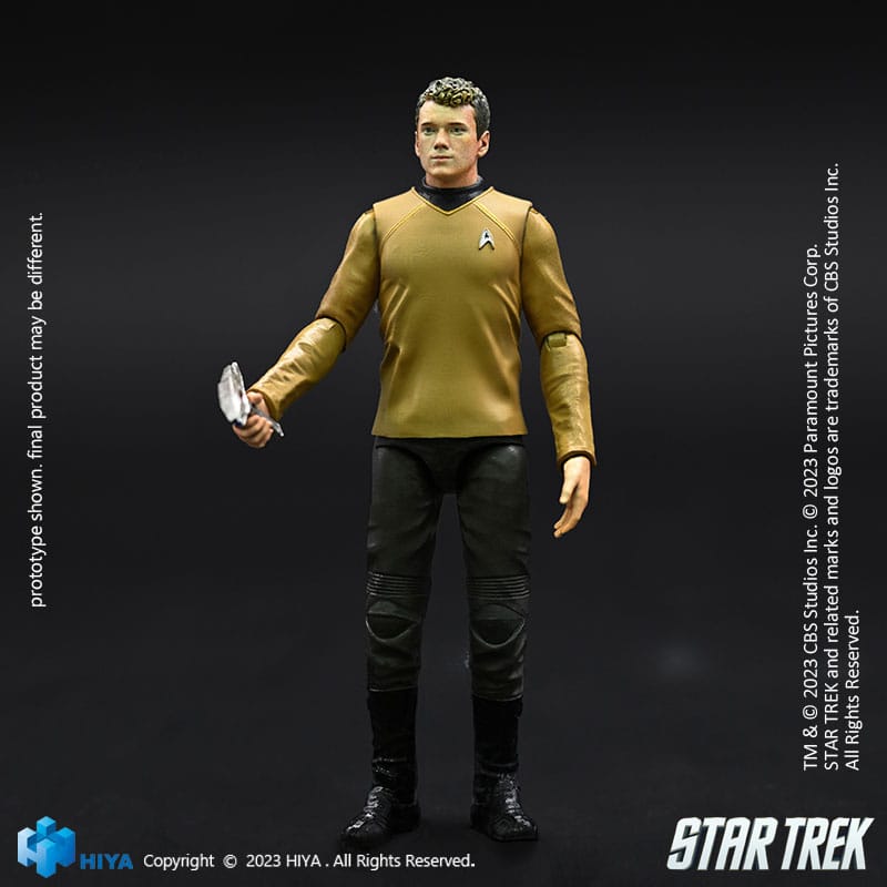 Star Trek Exquisite Mini Actionfigur 1/18 Star Trek 2009 Chekov 10 cm