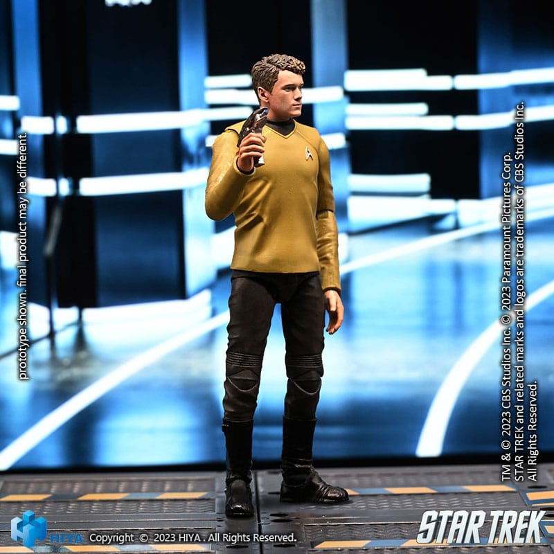 Star Trek Exquisite Mini Actionfigur 1/18 Star Trek 2009 Chekov 10 cm