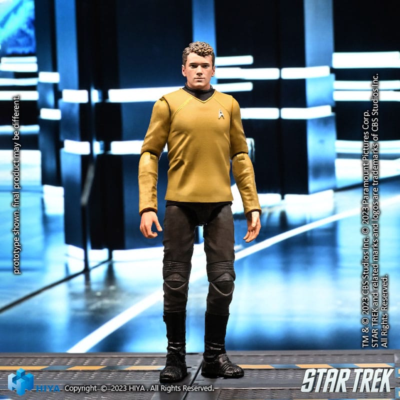 Star Trek Exquisite Mini Actionfigur 1/18 Star Trek 2009 Chekov 10 cm