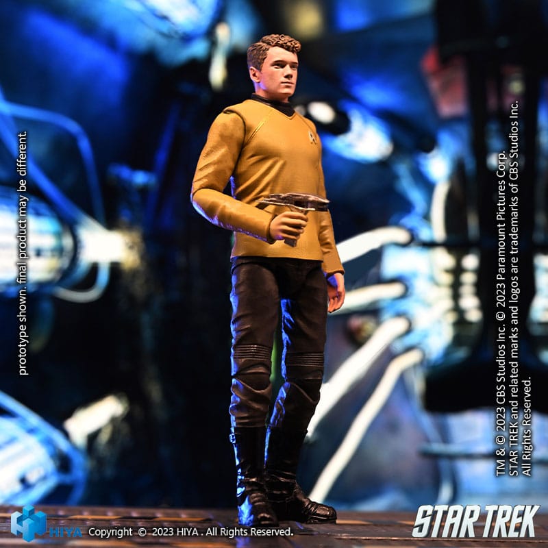 Star Trek Exquisite Mini Actionfigur 1/18 Star Trek 2009 Chekov 10 cm