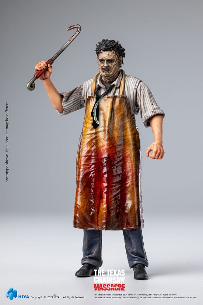 Texas Chainsaw Massacre (1974) Exquisite Mini Actionfigur 1/18 LeatherFace - Killing Mask 11 cm