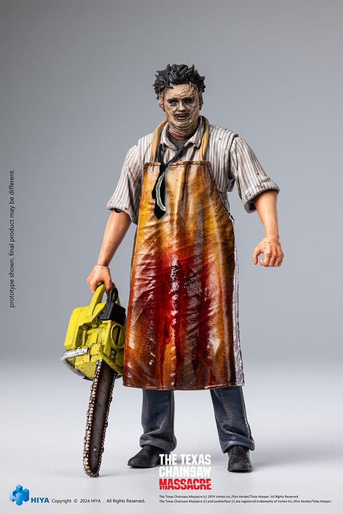 Texas Chainsaw Massacre (1974) Exquisite Mini Actionfigur 1/18 LeatherFace - Killing Mask 11 cm