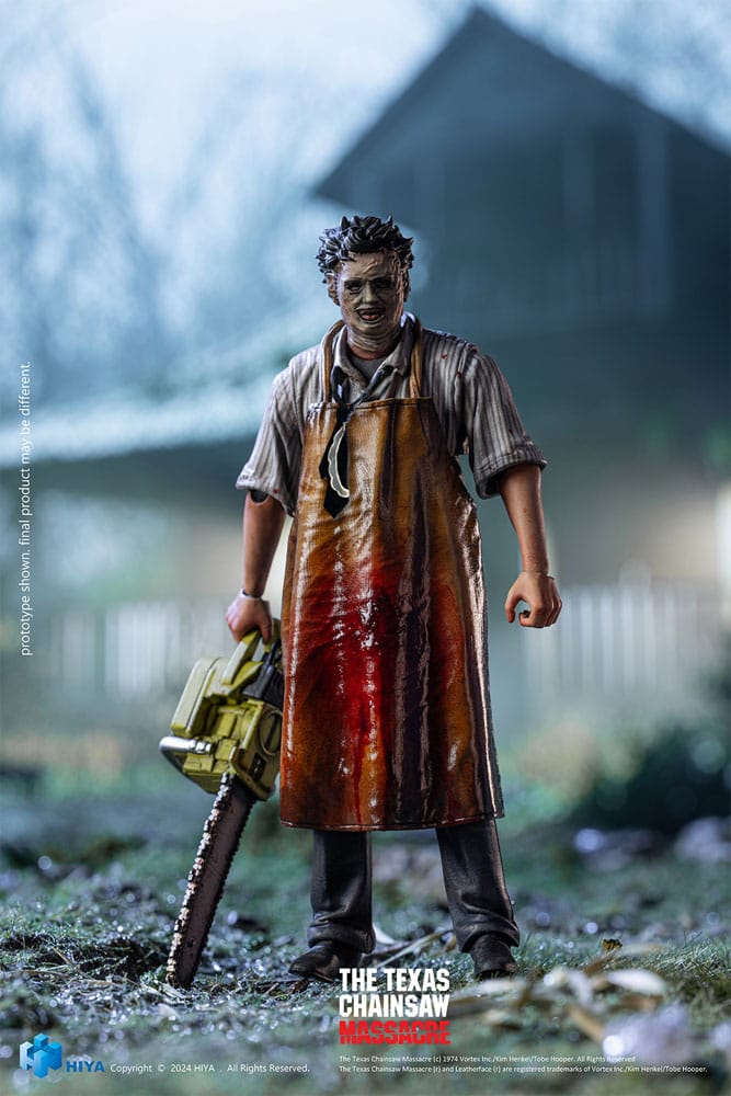 Texas Chainsaw Massacre (1974) Exquisite Mini Actionfigur 1/18 LeatherFace - Killing Mask 11 cm