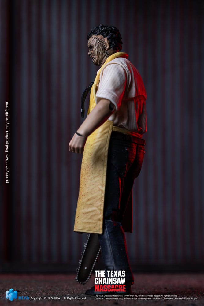 Texas Chainsaw Massacre (1974) Exquisite Mini Actionfigur 1/18 LeatherFace - Killing Mask Standard Ver. 11 cm