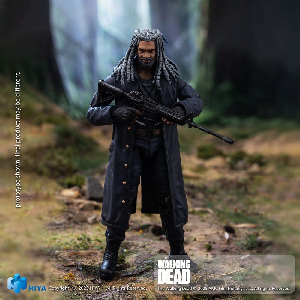 The Walking Dead Exquisite Mini Series Actionfigur 1/18 Ezekiel 11 cm