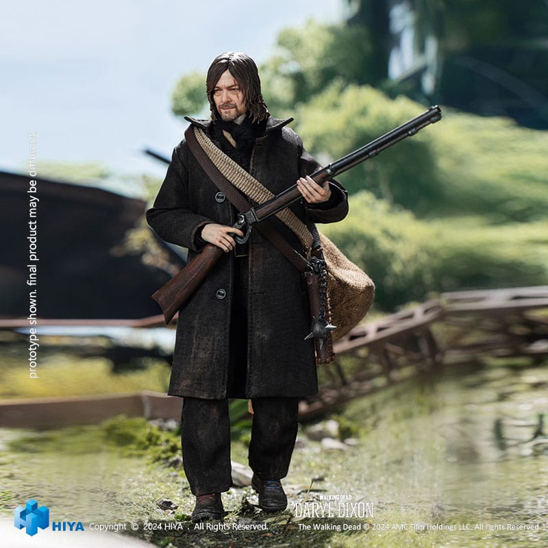 The Walking Dead Exquisite Super Series Actionfigur 1/12 Daryl Dixon 16 cm