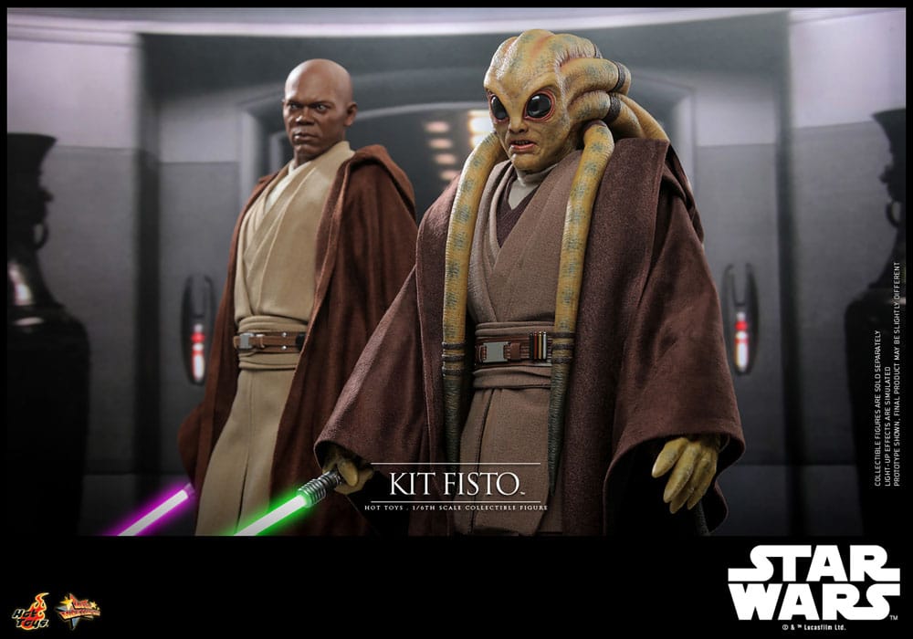 Star Wars Movie Masterpiece Actionfigur 1/6 Kit Fisto 32 cm