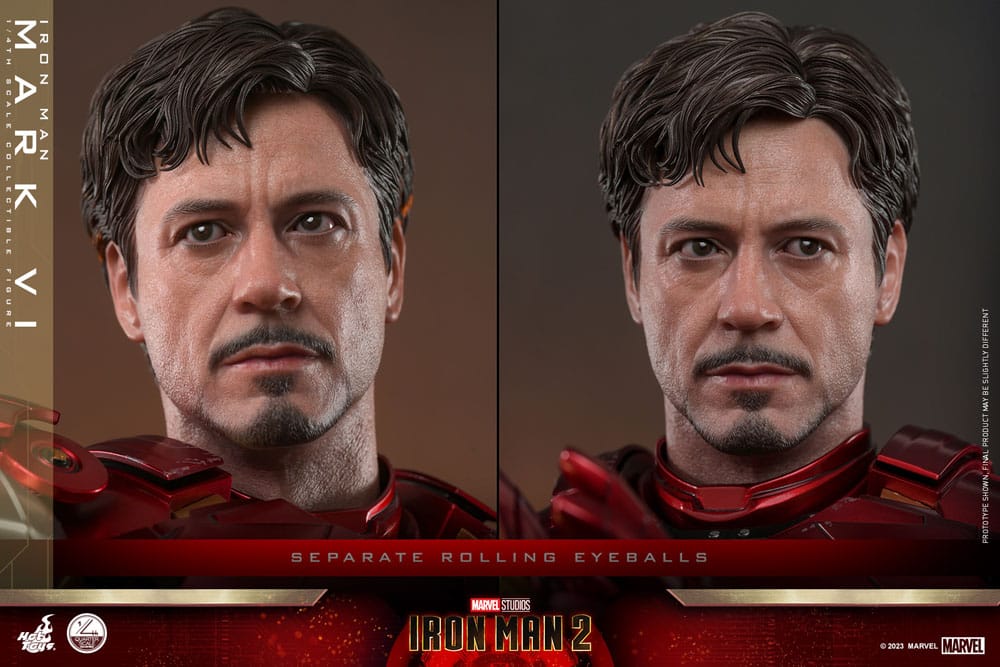 Iron Man 2 Actionfigur 1/4 Iron Man Mark VI 48 cm