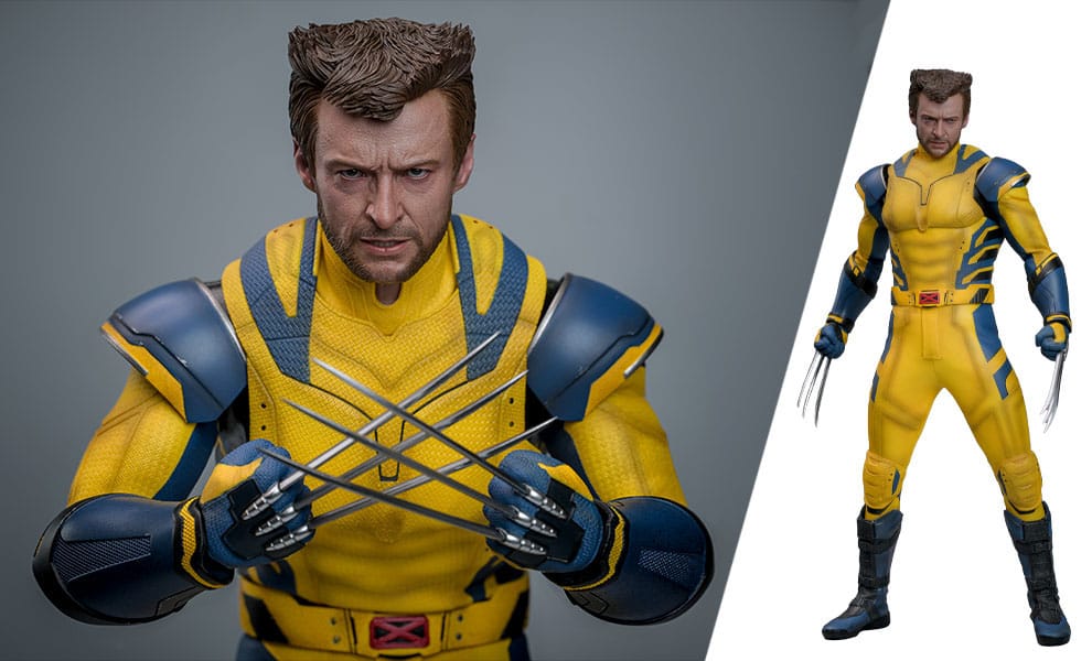 Deadpool & Wolverine Movie Masterpiece Actionfigur 1/6 Wolverine (Deluxe Version) 31 cm