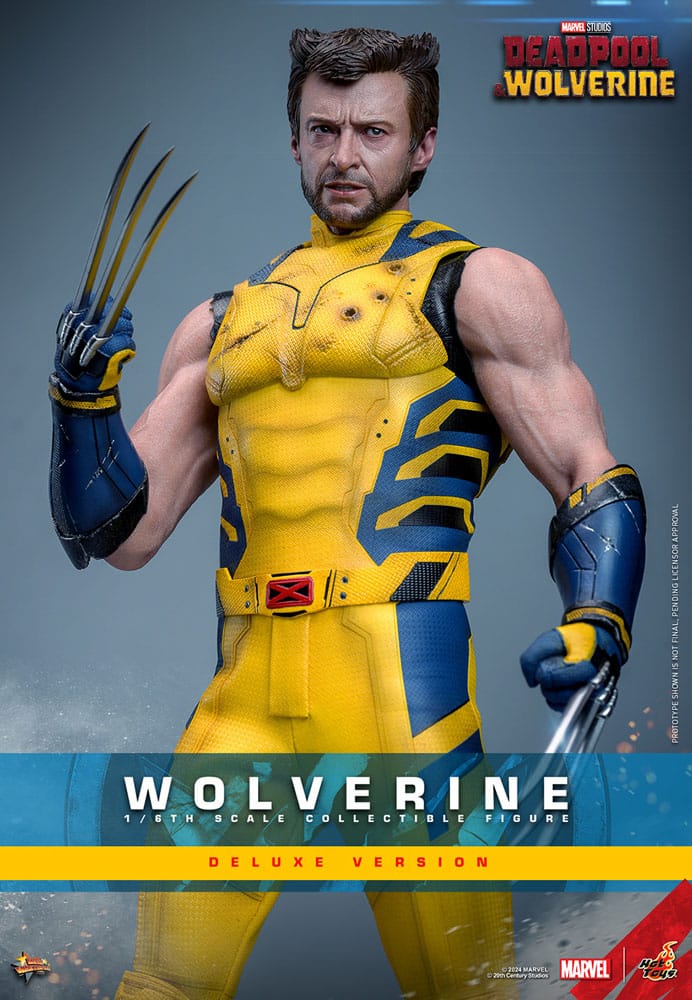 Deadpool & Wolverine Movie Masterpiece Actionfigur 1/6 Wolverine (Deluxe Version) 31 cm