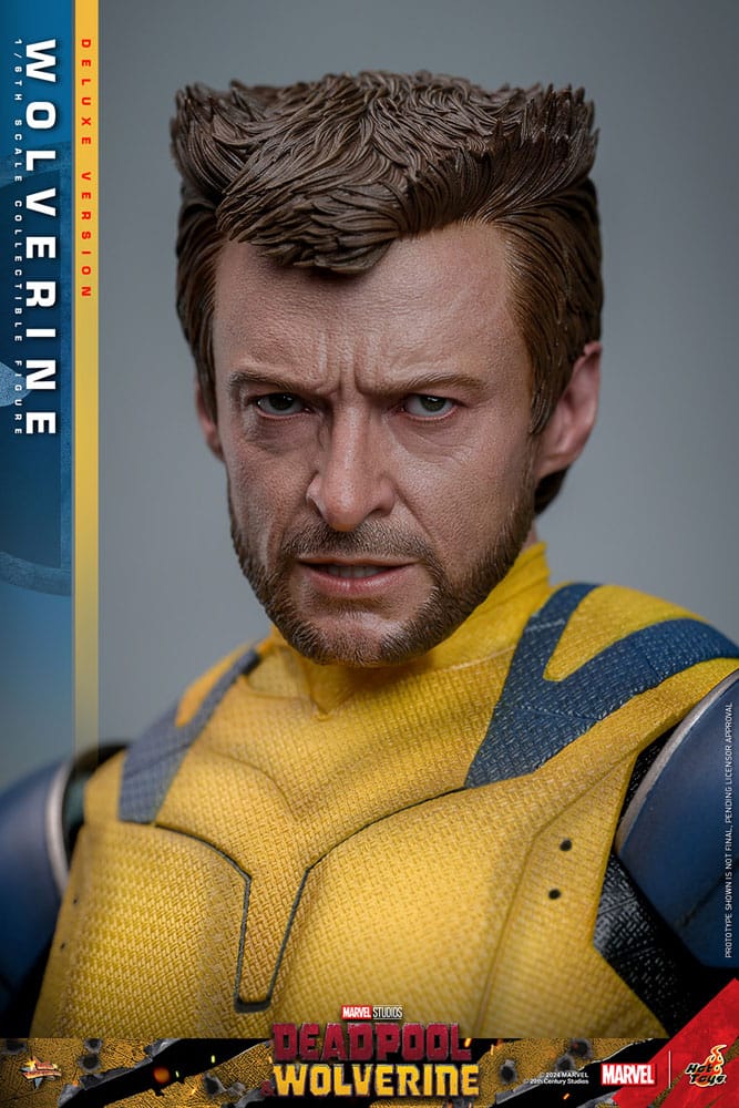Deadpool & Wolverine Movie Masterpiece Actionfigur 1/6 Wolverine (Deluxe Version) 31 cm