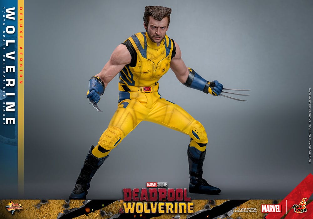 Deadpool & Wolverine Movie Masterpiece Actionfigur 1/6 Wolverine (Deluxe Version) 31 cm