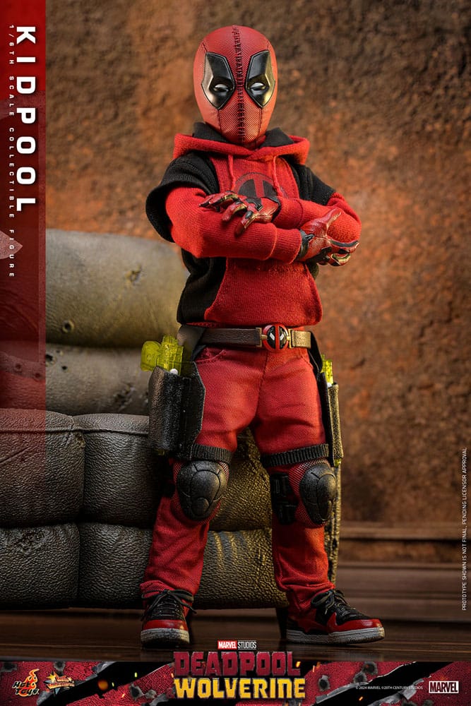 Deadpool & Wolverine Movie Masterpiece Actionfigur 1/6 Kidpool 22 cm